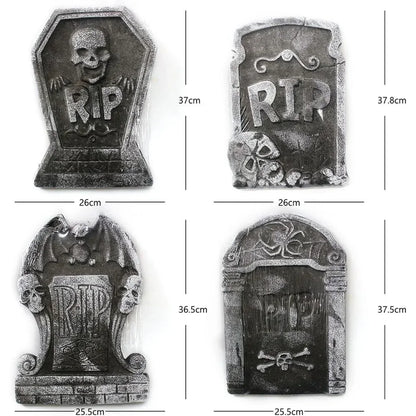 Halloween Yard Signs Tombstone Decoration