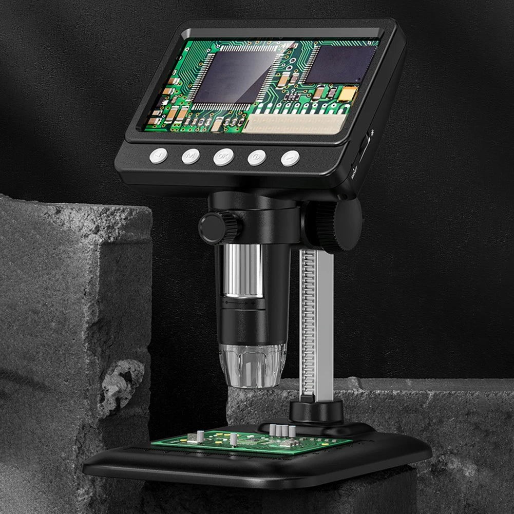 4.3 inch hd electronic microscope