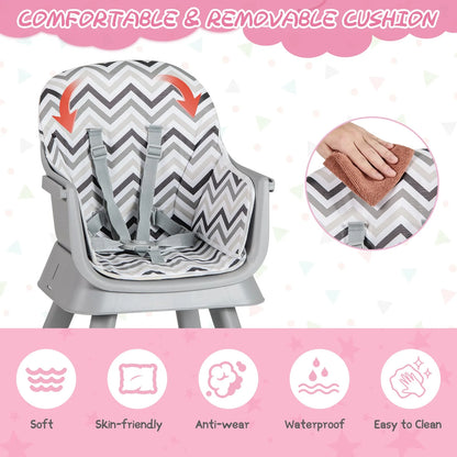 Convertible infant feeding chair