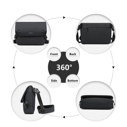 Waterproof unisex messenger bag