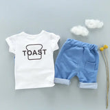 Cotton Cool Tee + Shorts Pants Clothes Set