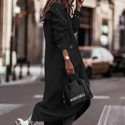 Fashion long coat for ladies