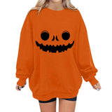 Fashion Retro 3d Printed Halloween Sweatshirt