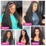 HD Kinky Curly Lace Frontal Human Hair Wigs