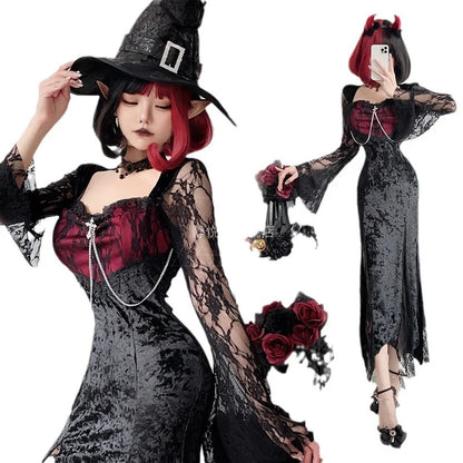 Dark Gothic Halloween Costume