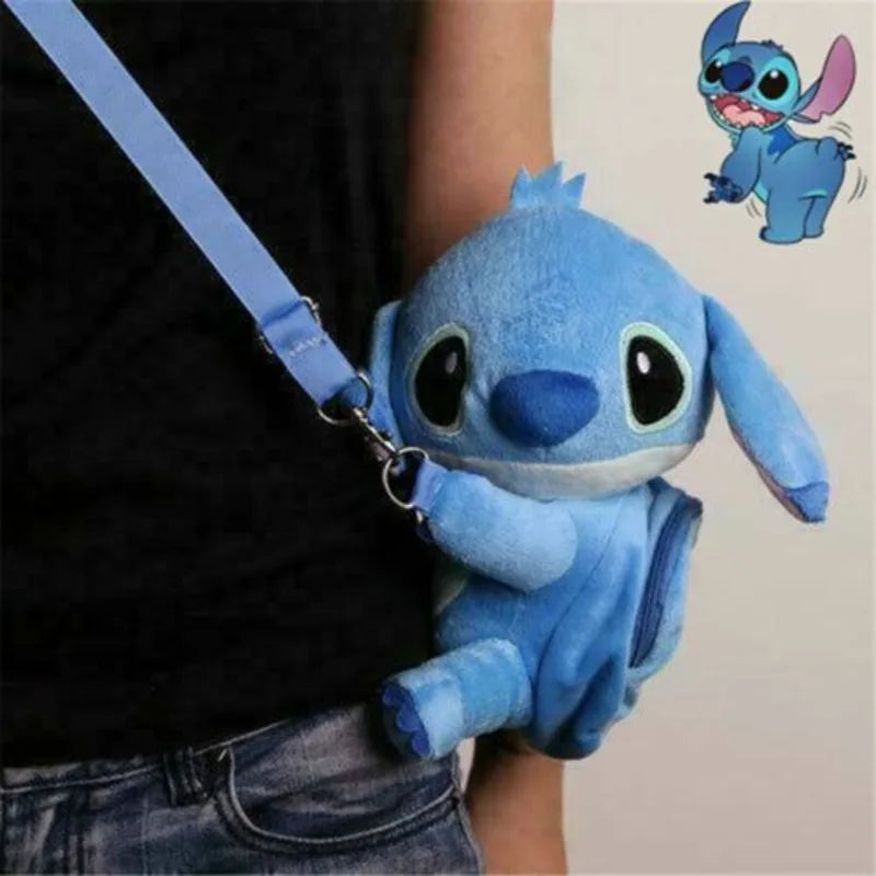 Lilo crossbody plush hand messenger toy
