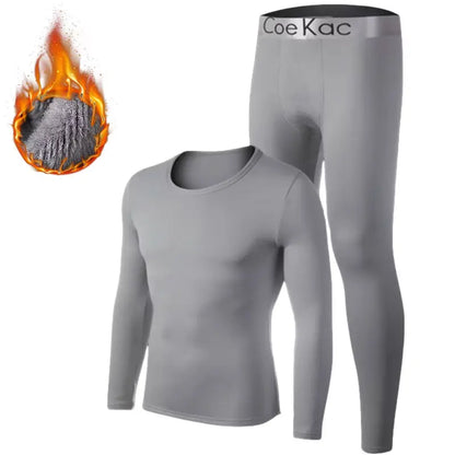 Winter long sleeve thermal underwear set