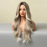 Long Blonde Synthetic Heat Resistant Party Wig