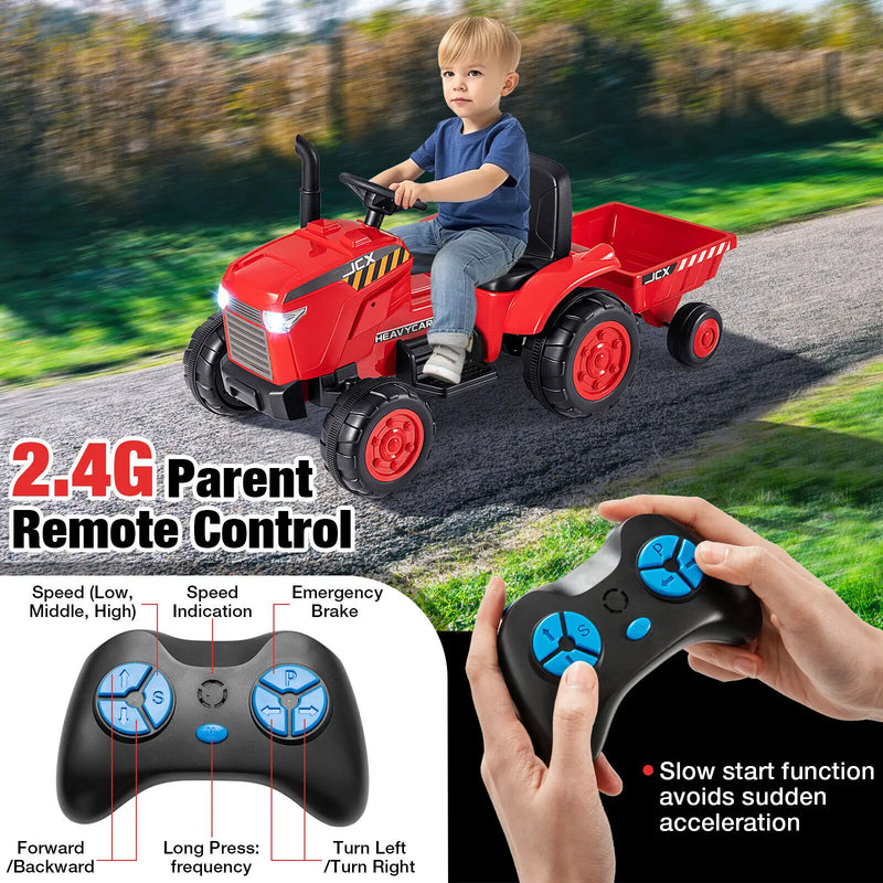 2-in-1 Toddlers Electric Toy Car with Remote Control