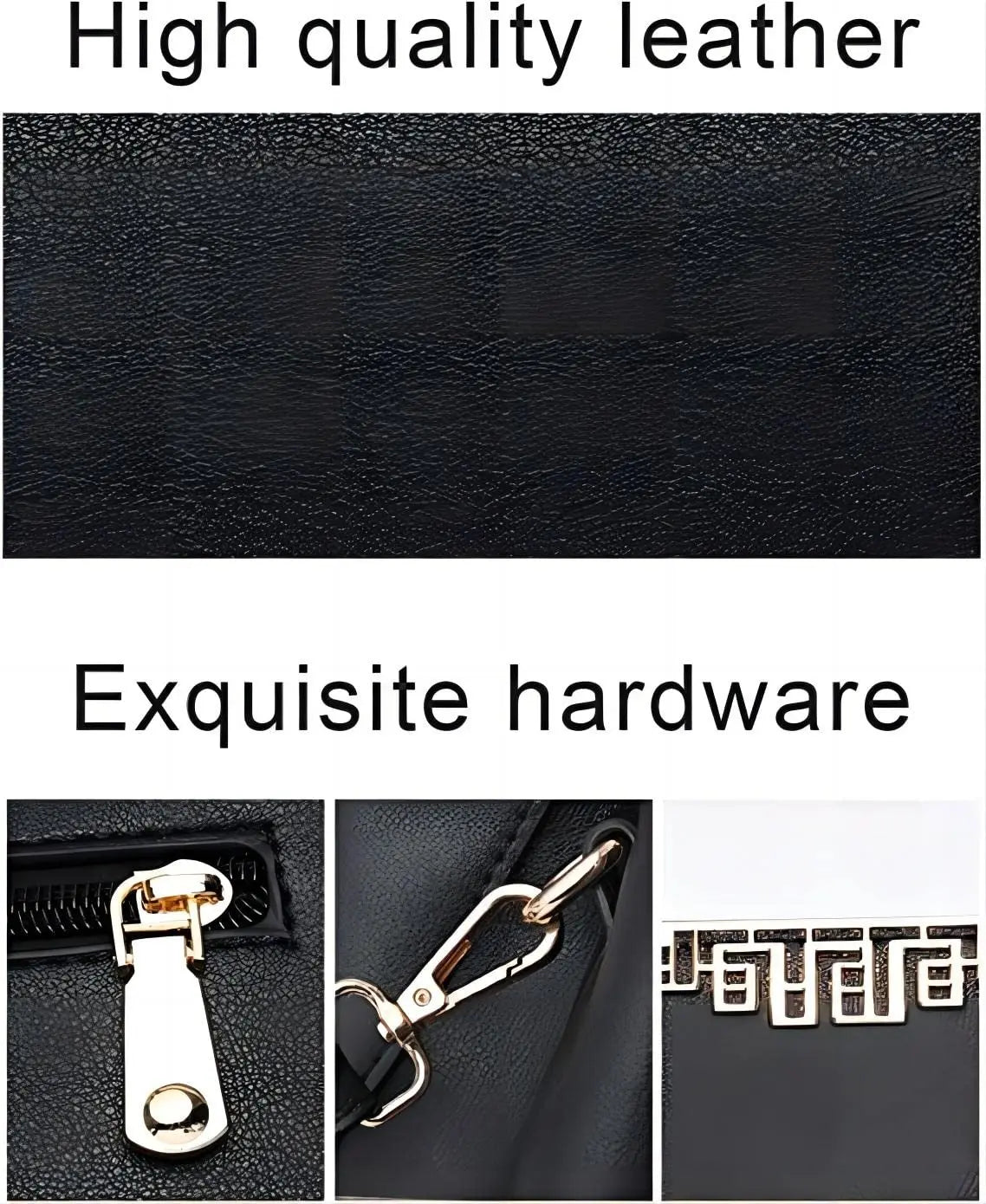 Elegant embroidery shoulder handbag