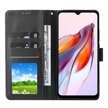 Wallet magnetic flip leather case
