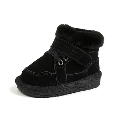 Cute unisex leather baby's shoes