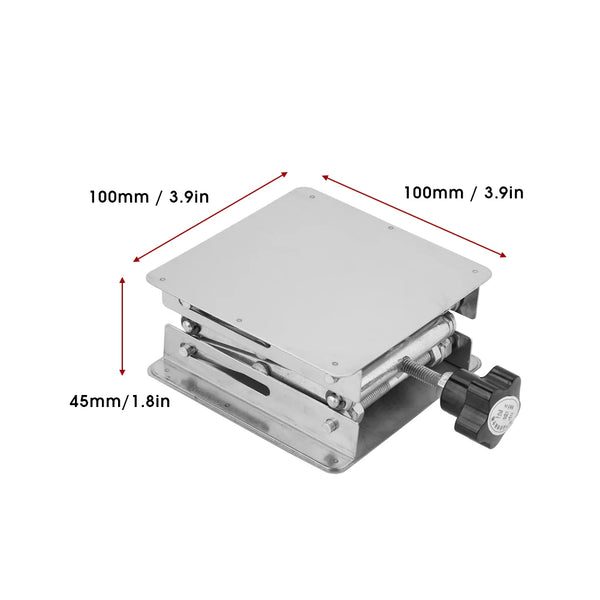 Laboratory Lifting Stainless Steel Stand Scissor Rack