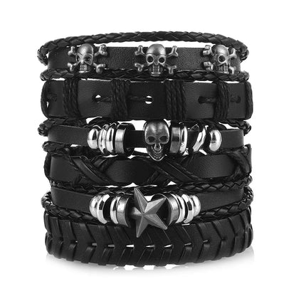 Fashion Multi-layer Beaded Leather Bracelet