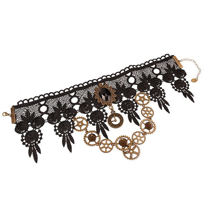 Steampunk Vintage Choker Necklace