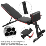 Adjustable Foldable Workout Bench for Home Gym | East R Us
