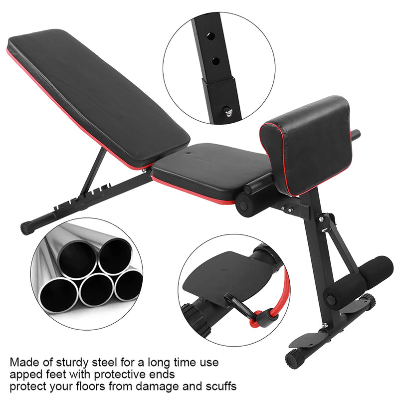 Adjustable Foldable Workout Bench for Home Gym | East R Us