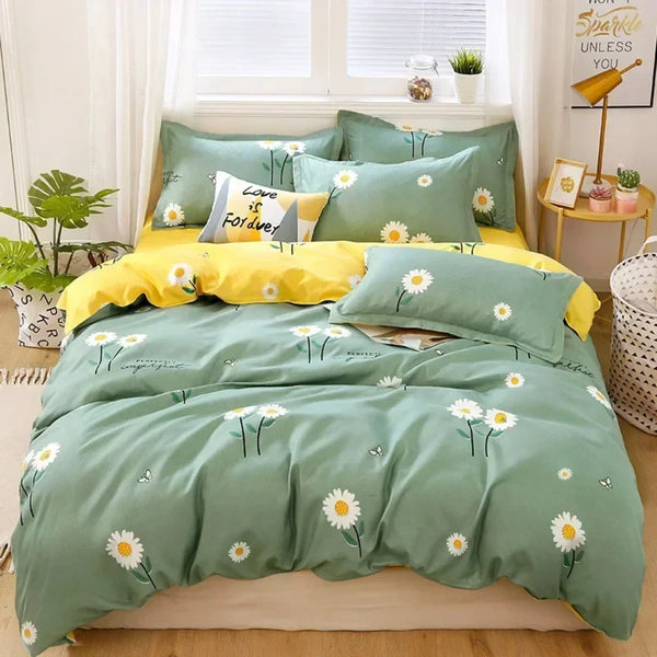 Cozy And Durable Printed Bedding Set