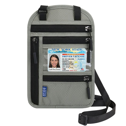 Passport cover rfid credit card holder wallet