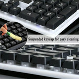 Mechanical LED Wired USB Gaming Keyboard Mouse Pad