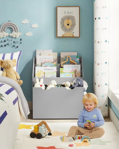 Children's storage box with wheels