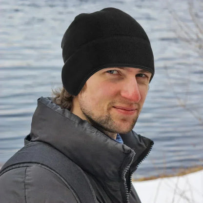 Winter thermal outdoor windproof cap