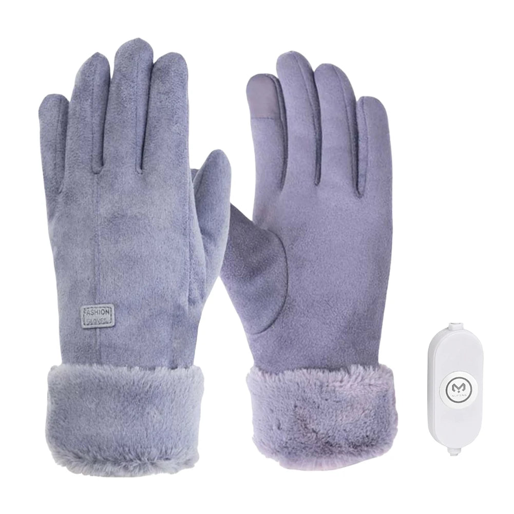 Usb heated 3 gear adjustment winter gloves