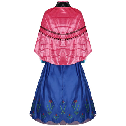 Frozen anna princess cosplay costumes
