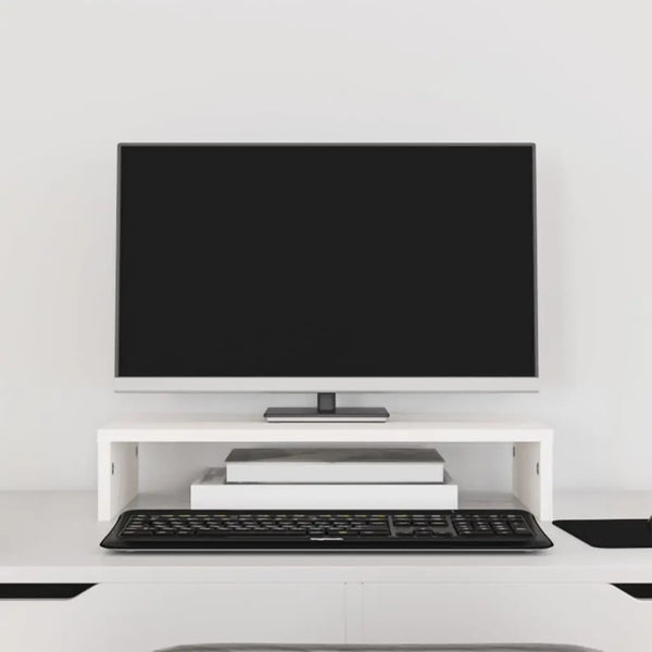 White Pine Monitor Stand for Computer & Laptop