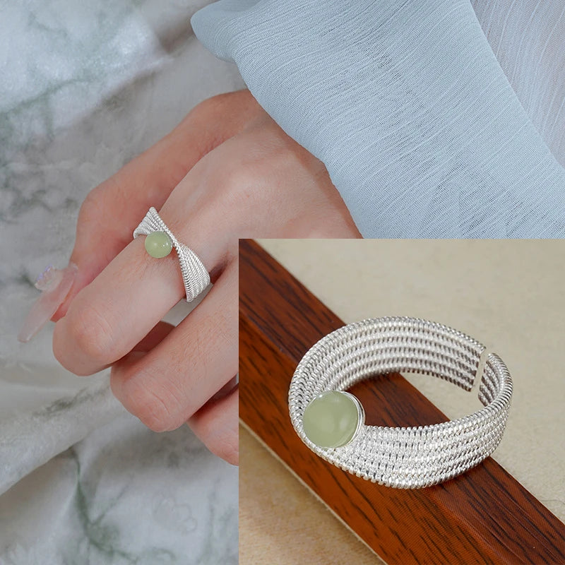 925 Sterling Silver Flower Ring