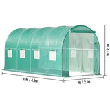 Waterproof Walk-in Tunnel Greenhouse