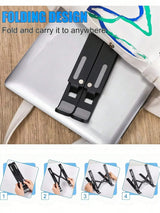 Ergonomic Portable Plastic IPad & Phone Stand