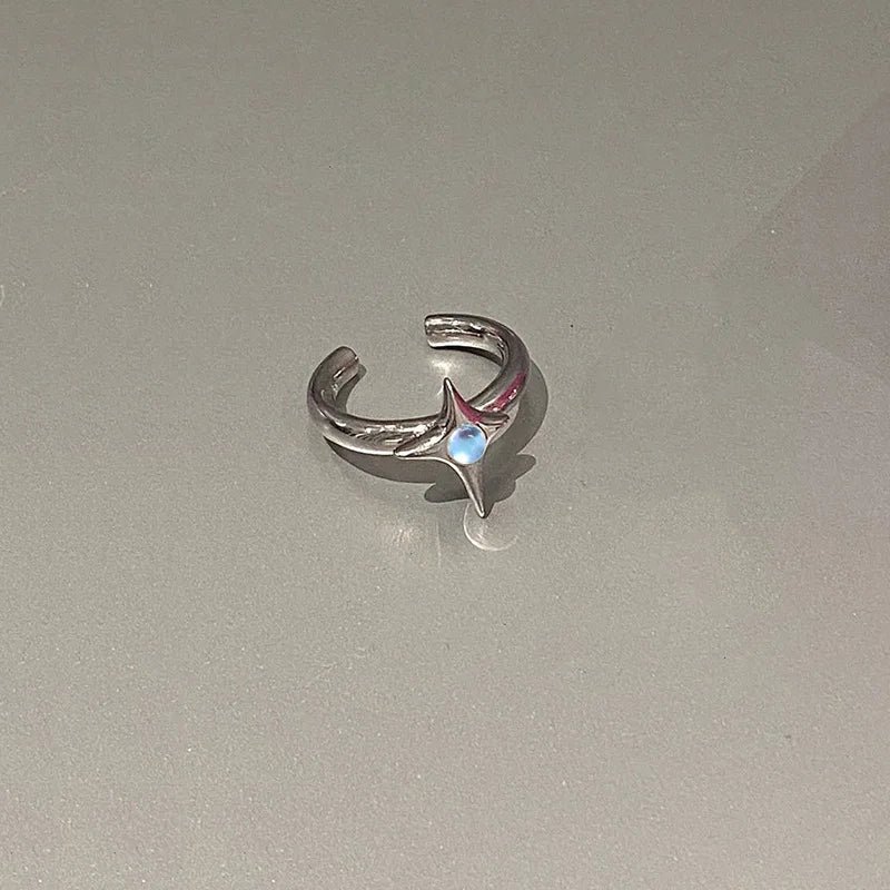 Creative Adam Hands Touch Adjustable Ring