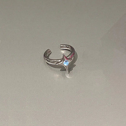Creative Adam Hands Touch Adjustable Ring