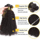 Kinky Curly Human Hair Bundles