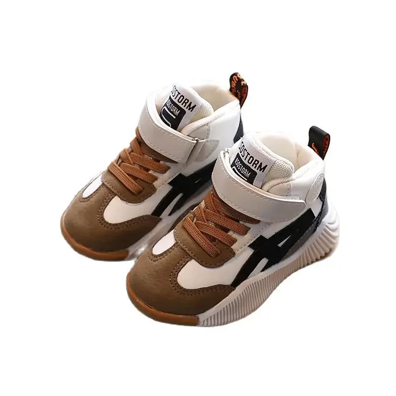 Fashion pu leather autumn boots