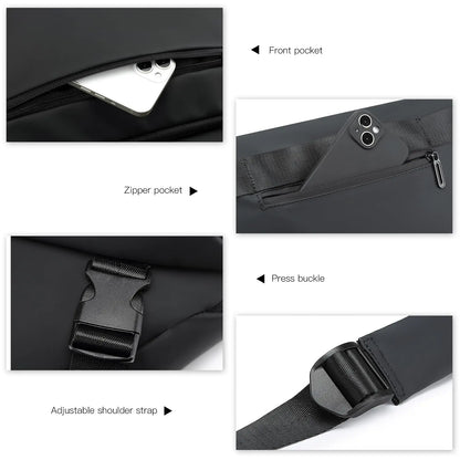 Waterproof unisex messenger bag