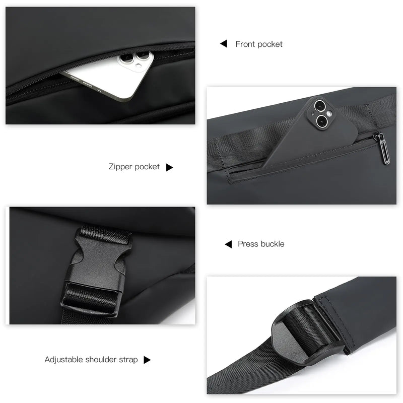 Waterproof Unisex Messenger Bag