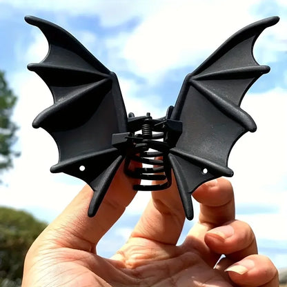 Halloween Party Cool Bat Metal Hairpin