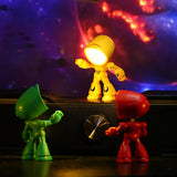 LED Cartoon Cute Hero Police Desk Lamp