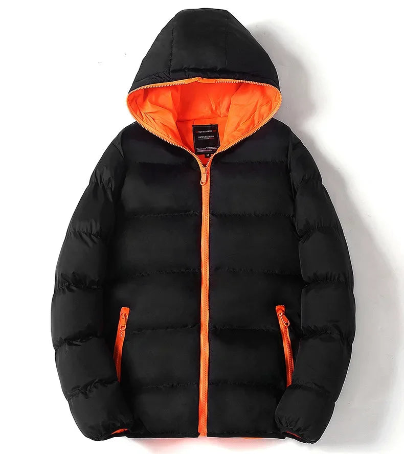 Men's Hooded Winter Cotton Coat