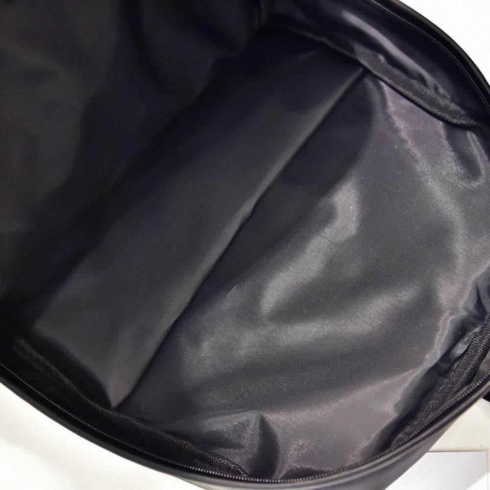 Pu leather large capacity backpack