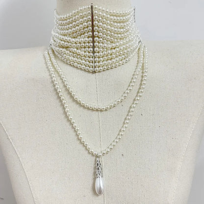 Light Luxury Multi-layer Pearl Necklace