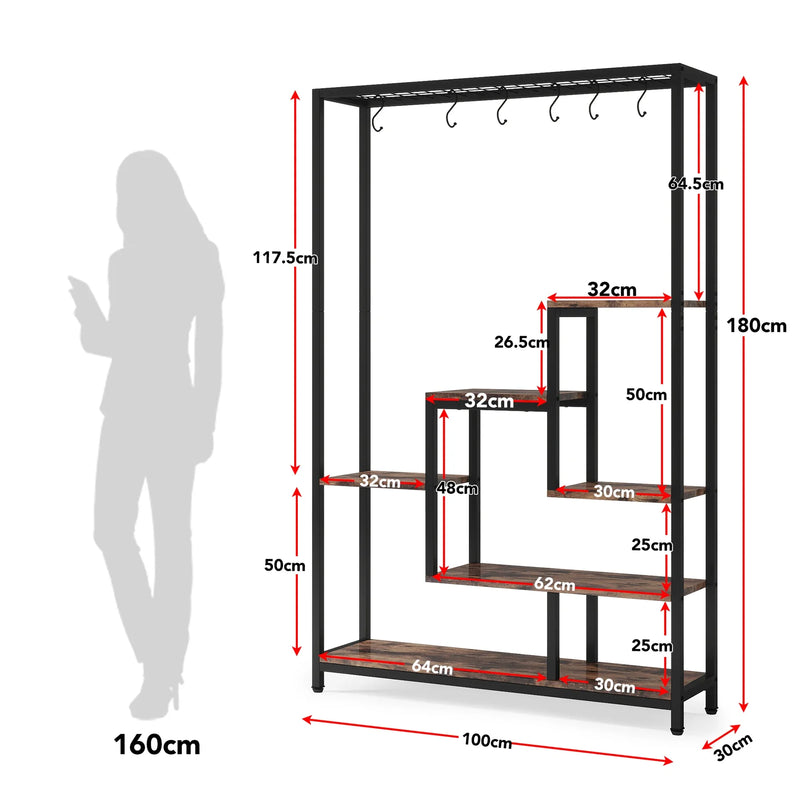 Large Metal Plant Shelf