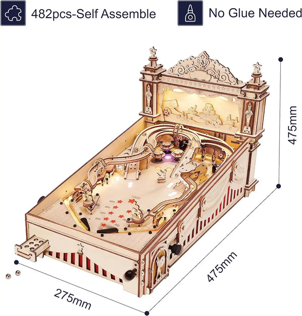 Mechanical Wooden Model Building Kits