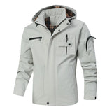 Breathable Windproof Zipper Long Sleeve Coat