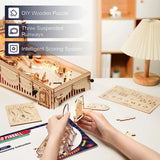 Mechanical Wooden Model Building Kits