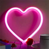 1PC Neon Sign Heart Led Light