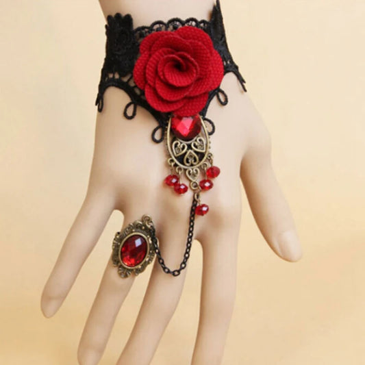 Halloween Vampire Rose Bracelets