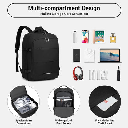 Laptop and weekend duffel bag